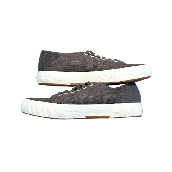 Superga 2750 Cotu Classic Sneakers Dark Grey Iron Unisex Size 8.5W/7M/39.5EU