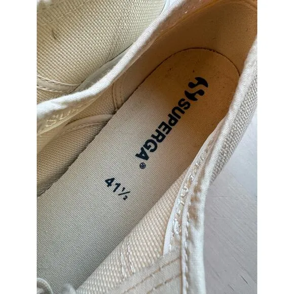 SUPERGA 2750 PLATFORM SNEAKERS CAMEL size 41.5 / US 10
