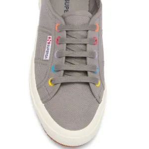 SUPERGA Canvas Colored Eyelet Sneakers