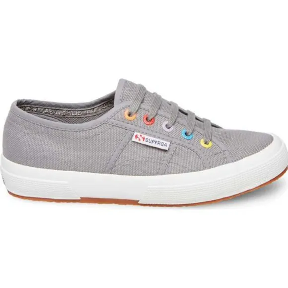 SUPERGA Canvas Colored Eyelet Sneakers