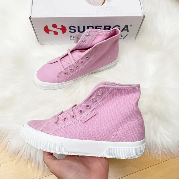 SUPERGA Canvas Hi Tops Sneakers