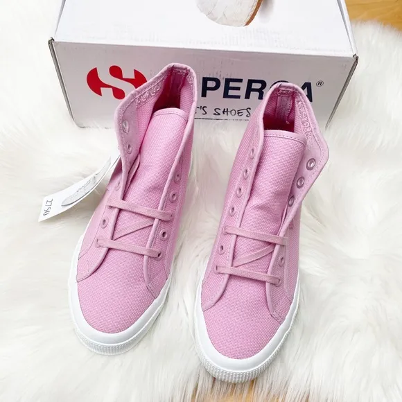 SUPERGA Canvas Hi Tops Sneakers