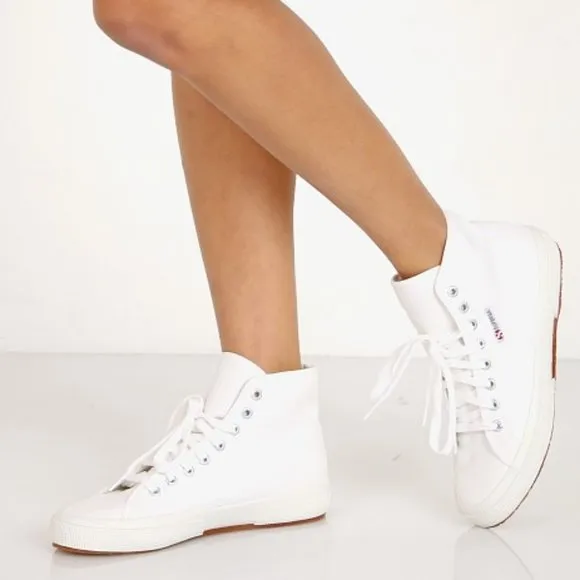 SUPERGA Canvas Hi Tops Sneakers