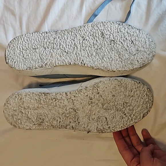 Superga Light Blue Sneakers Women's Size 9.5