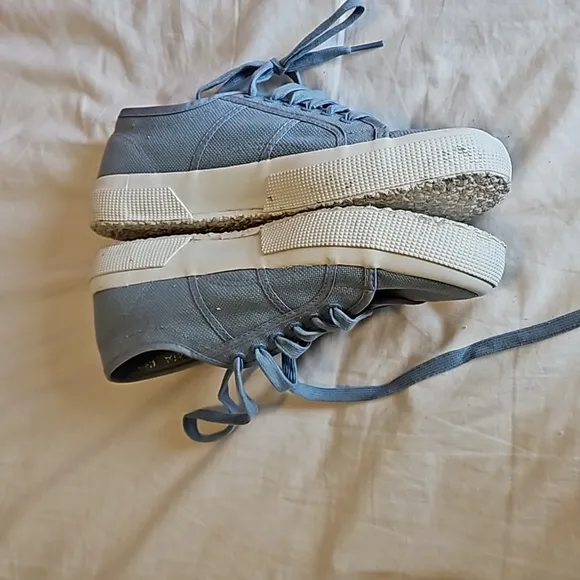 Superga Light Blue Sneakers Women's Size 9.5