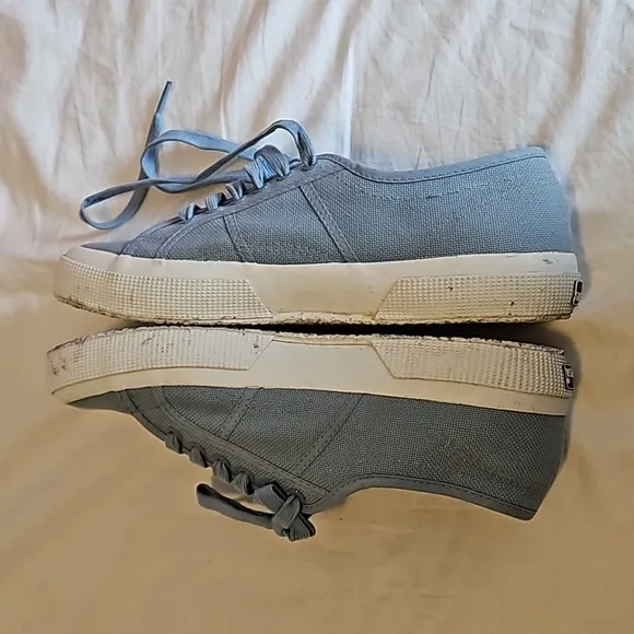 Superga Light Blue Sneakers Women's Size 9.5