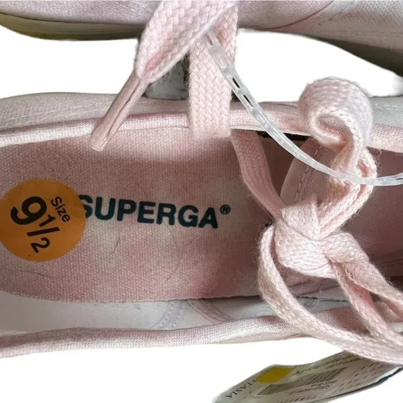 Superga New Pink Tie Dye Platform Canvas Sneakers Women’s Size 9.5​​​​