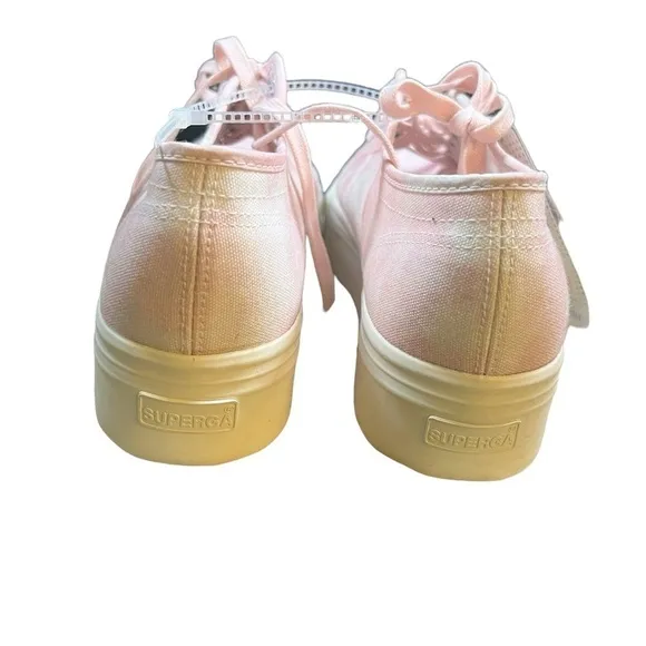 Superga New Pink Tie Dye Platform Canvas Sneakers Women’s Size 9.5​​​​