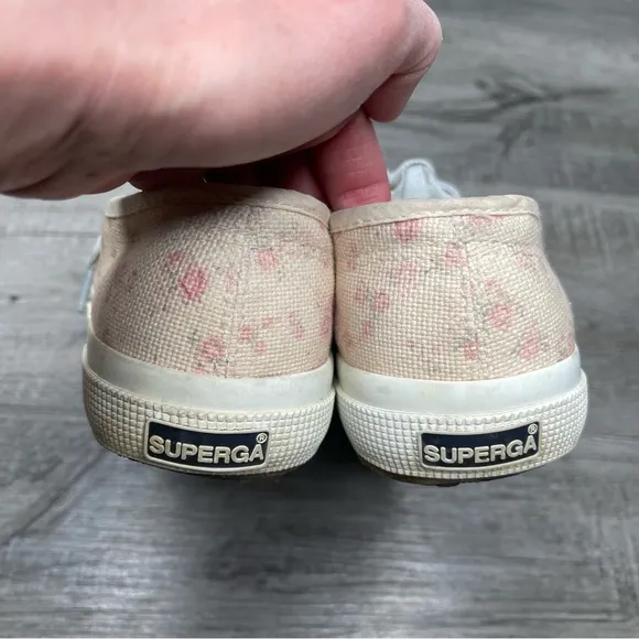 Superga x LoveShackFancy Canvas Floral Sneakers 7-7.5