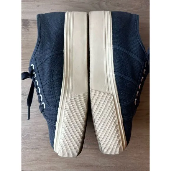 Superga canvas platform sneakers 7.5