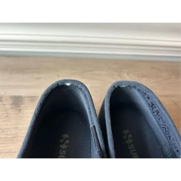 Superga canvas platform sneakers 7.5