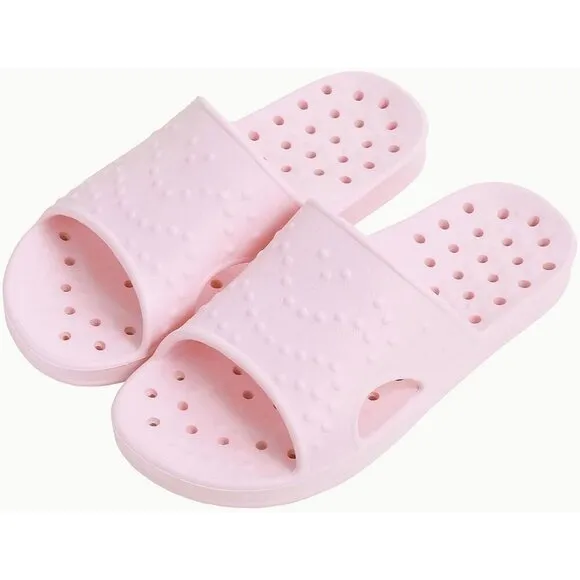 Support Quick Drying Pool Slides Lightweight Beach Sandals Drain Holes for Women