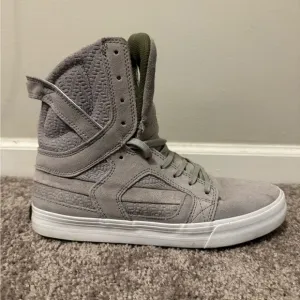 Supra RARE Chad Muska Pro Skytop II Light Grey/Olive Green Men’s 9.5
