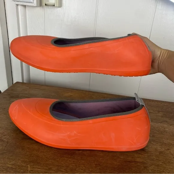 SWIMS Men's Classic Galosh in Orange size XL