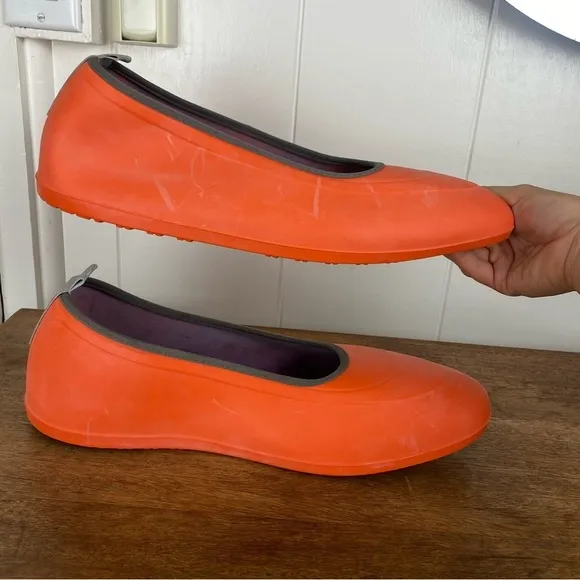 SWIMS Men's Classic Galosh in Orange size XL