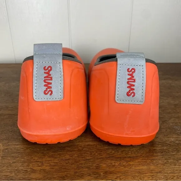 SWIMS Men's Classic Galosh in Orange size XL