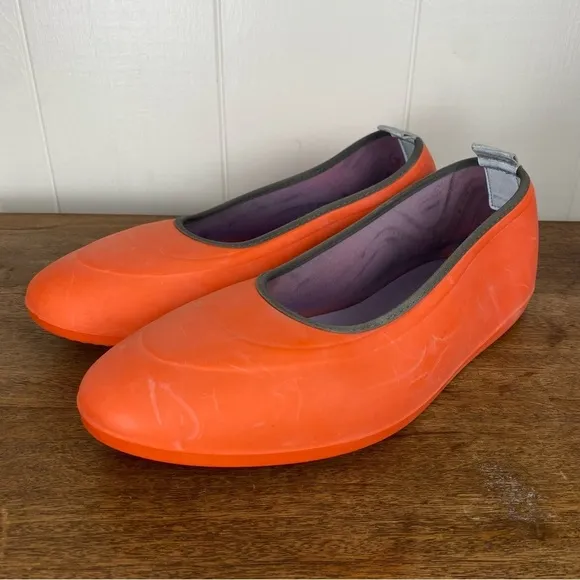 SWIMS Men's Classic Galosh in Orange size XL