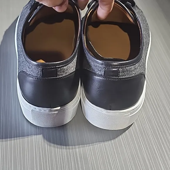 TAFT Mens The Jack‎ Sneakers Grey/Black Size 42 Spain Excellent Pre-Owned $225
