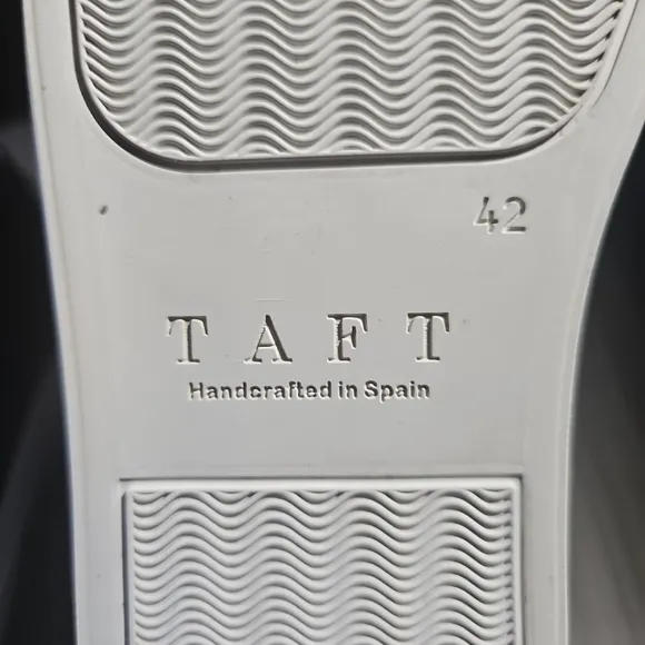 TAFT Mens The Jack‎ Sneakers Grey/Black Size 42 Spain Excellent Pre-Owned $225