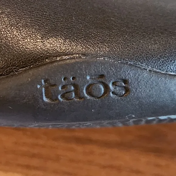 Taos Footwear Ta Dah Shoe Size 7.5 Color Black