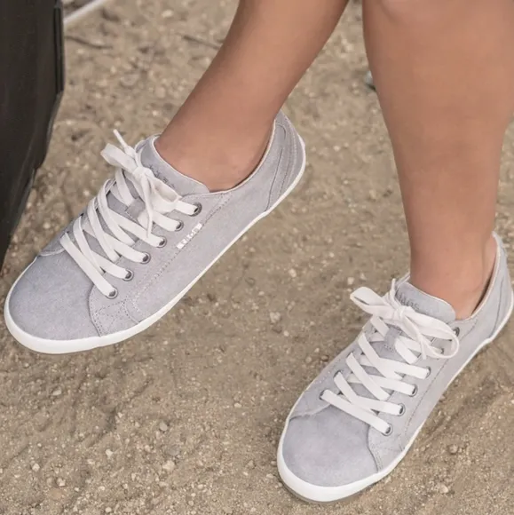 Taos Star Canvas Sneakers Grey Women's 8