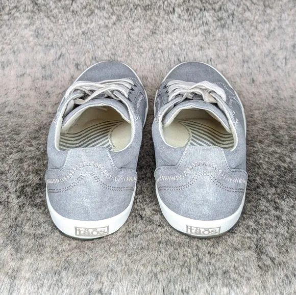 Taos Star Canvas Sneakers Grey Women's 8