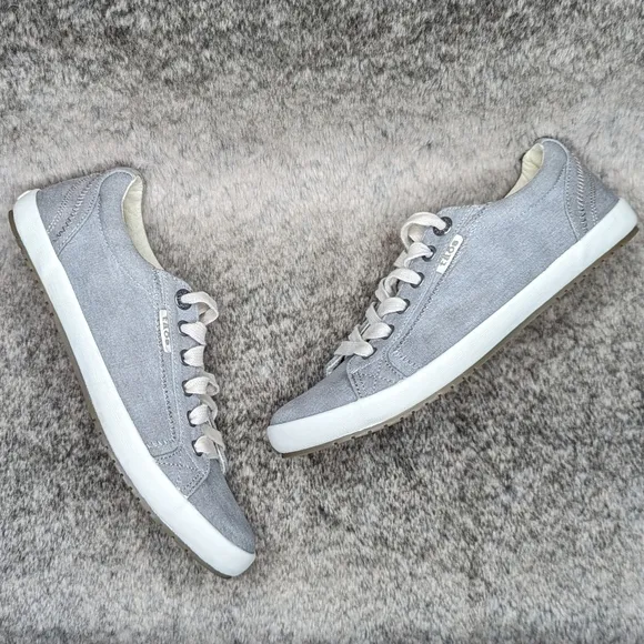 Taos Star Canvas Sneakers Grey Women's 8
