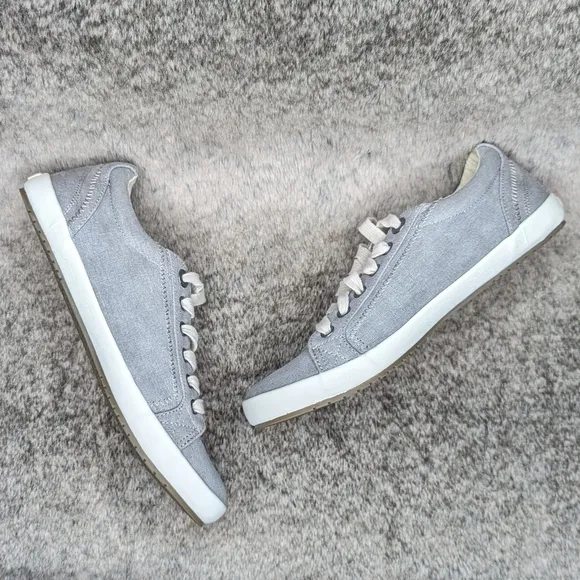 Taos Star Canvas Sneakers Grey Women's 8