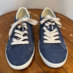Taos Star Sneakers Blue canvas Sz 9.5W