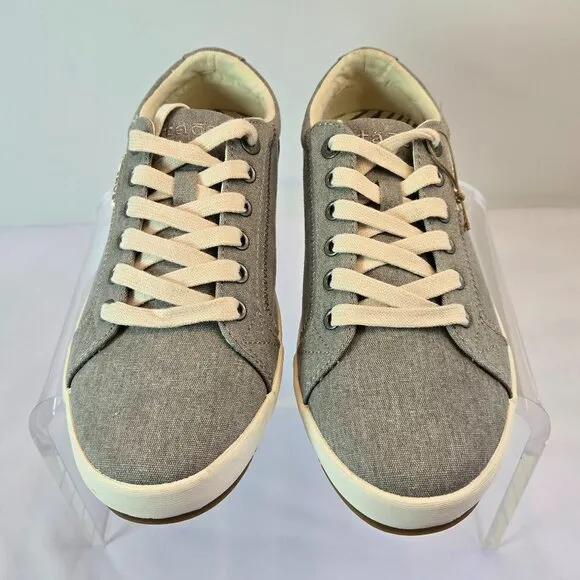 TAOS Star Women's Sneakers- Iconic Canvas Style Sz: 7.5 Grey Wash