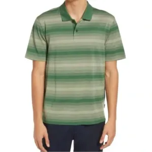 Ted Baker Omeath SS Striped Polo Striped Green Size 5 (US XL) - NWT