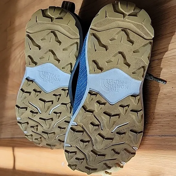 The North Face Kids Fastpack Hiker Waterproof Blue Shoes Size 3