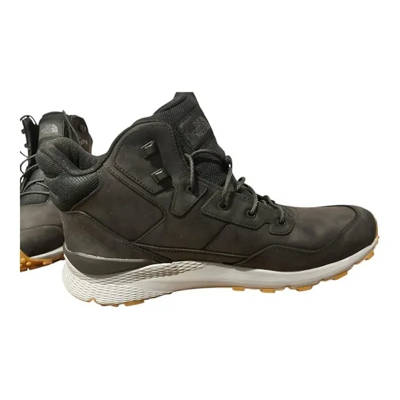 THE NORTH FACE VALS II MID LEATHER Weatherproof Boots Black Men’s Size 14 NIB