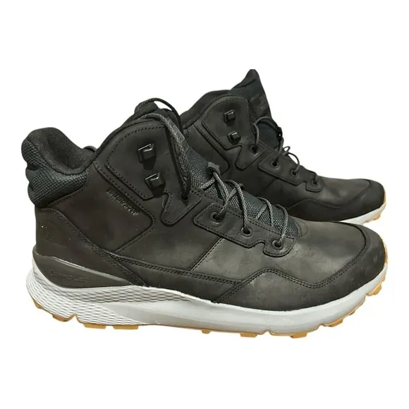 THE NORTH FACE VALS II MID LEATHER Weatherproof Boots Black Men’s Size 14 NIB