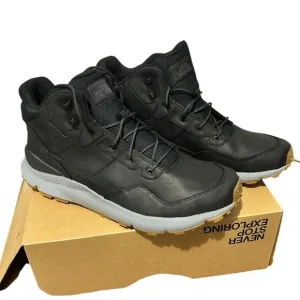 THE NORTH FACE VALS II MID LEATHER Weatherproof Boots Black Men’s Size 14 NIB