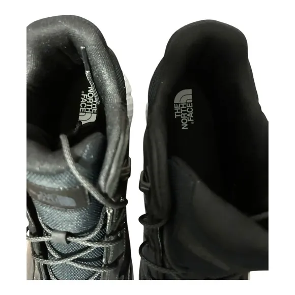 THE NORTH FACE VALS II MID LEATHER Weatherproof Boots Black Men’s Size 14 NIB