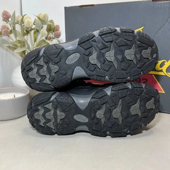 Thorogood Crosstrex Mid Waterproof Comp Toe Work Boots Black Men 7W/Women 9W