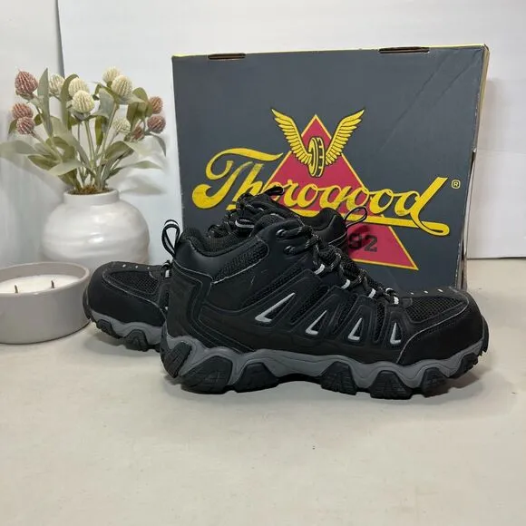 Thorogood Crosstrex Mid Waterproof Comp Toe Work Boots Black Men 7W/Women 9W