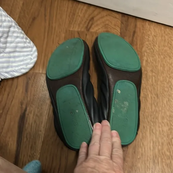 Tieks black ballerina flats shoes