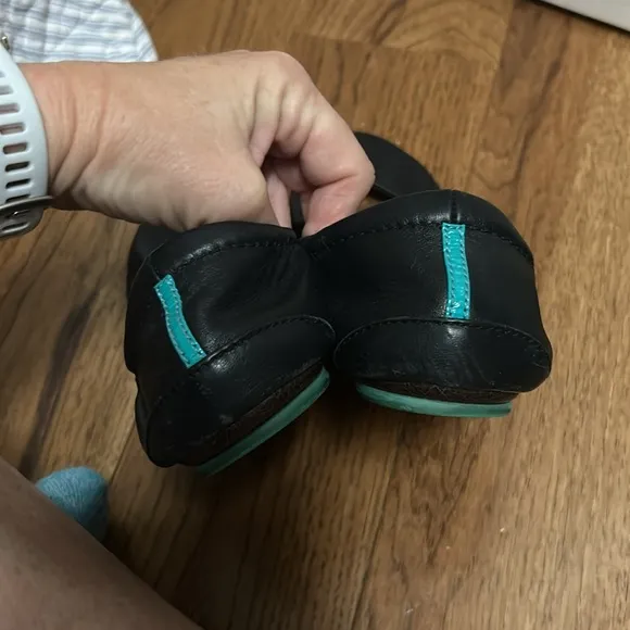 Tieks black ballerina flats shoes