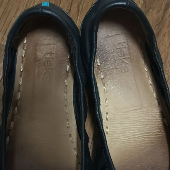 Tieks black ballerina flats shoes