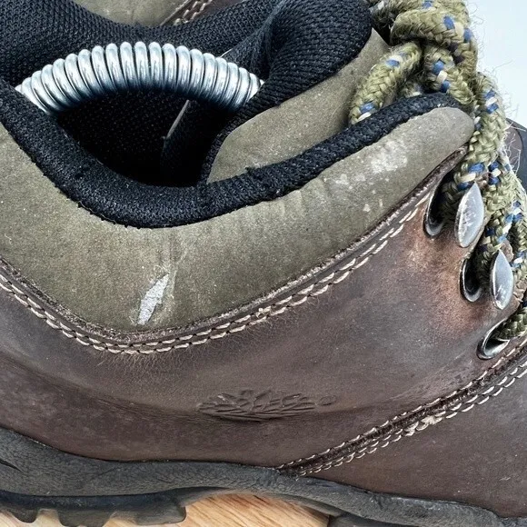 Timberland ACT Hiking Boots Women 9 / Men 8 Brown Black 68092 Outdoors Leather