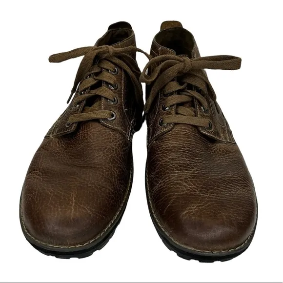 Timberland Brown Leather Chukka Hiking Boots