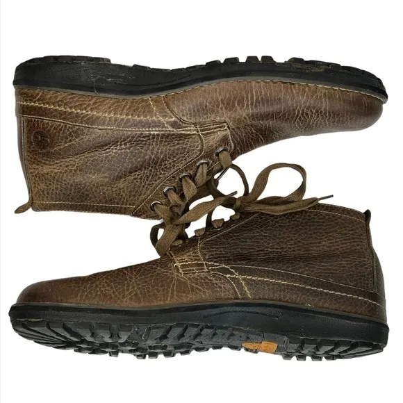 Timberland Brown Leather Chukka Hiking Boots