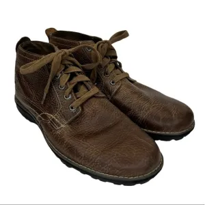 Timberland Brown Leather Chukka Hiking Boots