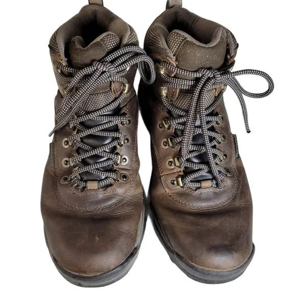 Timberland brown waterproof hiking boots Size 8.5