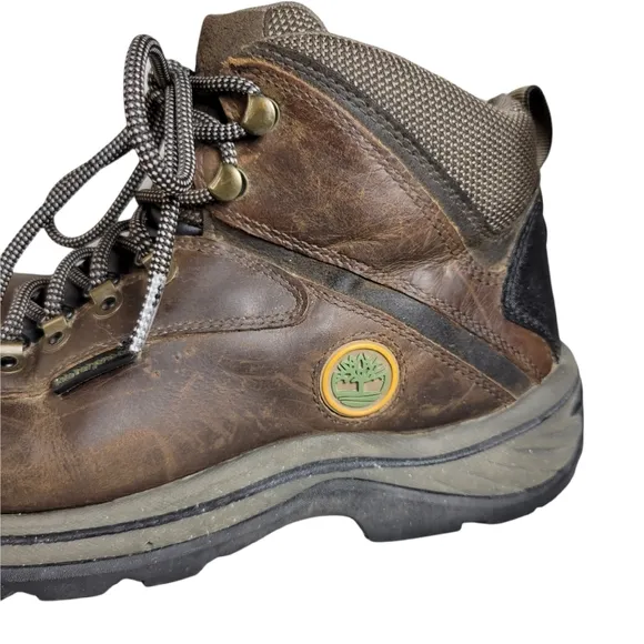 Timberland brown waterproof hiking boots Size 8.5