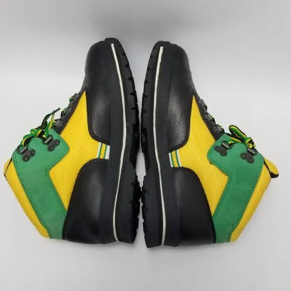 Timberland Euro Hiker Island Wheat Boots Color Block Black Green Yellow