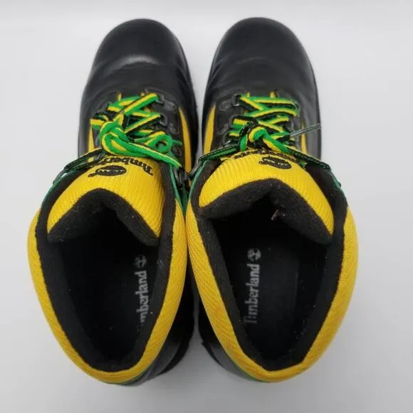 Timberland Euro Hiker Island Wheat Boots Color Block Black Green Yellow