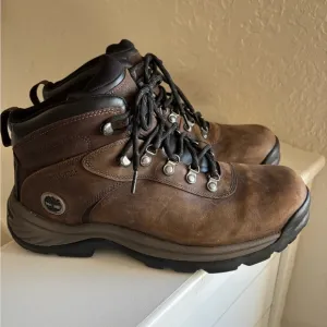 Timberland Flume Mid Waterproof Leather Hiking Boots #18128 | Men's Size 10.5
